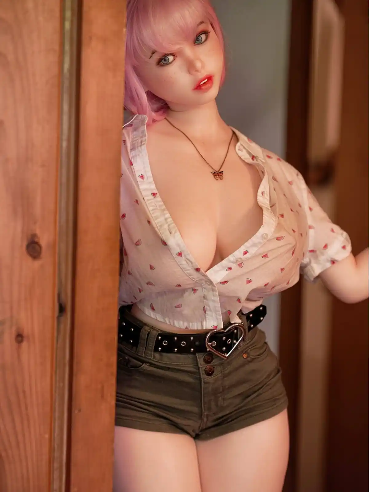 F4677-150cm/4ft9(34kg）Ariel J Cup Mini Realistic Young Silicone Sex Doll | PiPer Doll