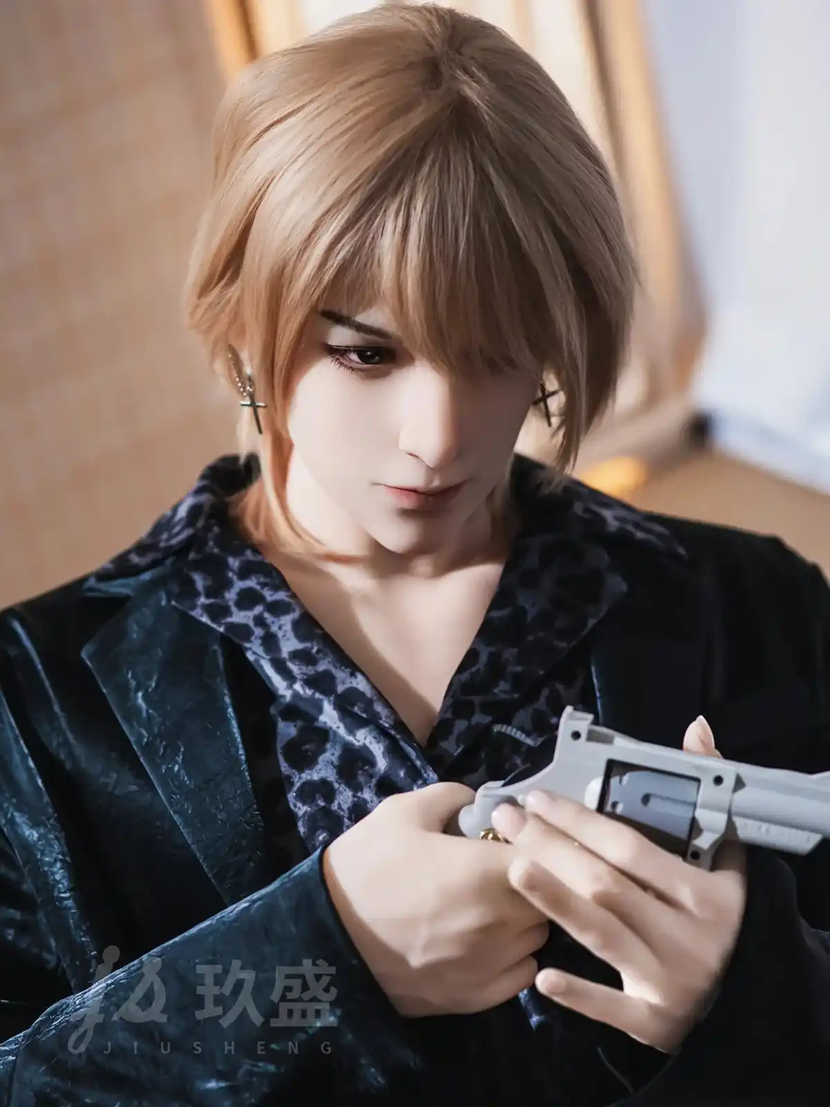 F5690—185cm/6ft1-45kg Finn 7.09in Dildo Realistic Femboy Male Sex Doll With Soft Silicone Body – Lifelike Design | Jiusheng Doll