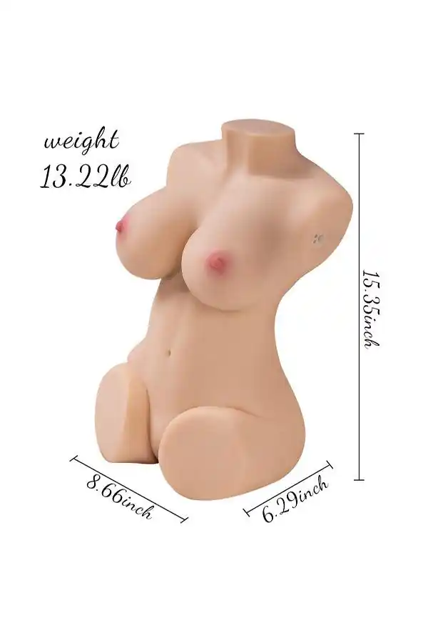 US In Stock | Electric Sucking Sex Torso - Wendy