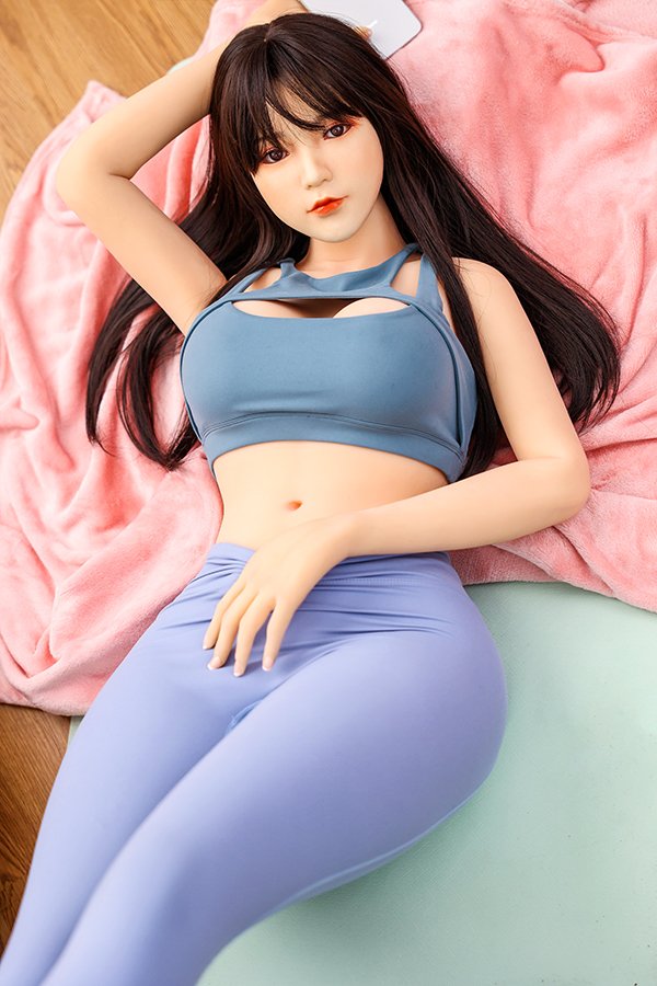 Asian Cute Energetic Silicone Head Sex Doll Chaya 165cm
