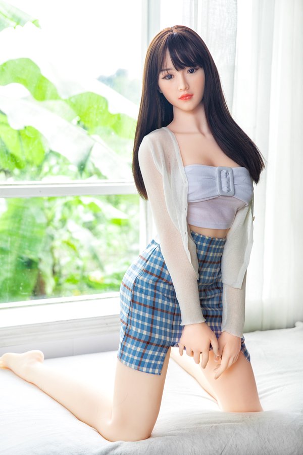 Lovely Silicone Head Asia Sex Doll Honey 165cm