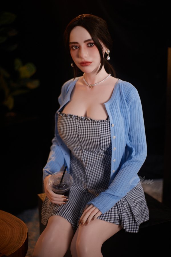 CLM Ultra Lifelike Movable Jaw Full Silicone Sex Doll Tiffany 163cm E-cup