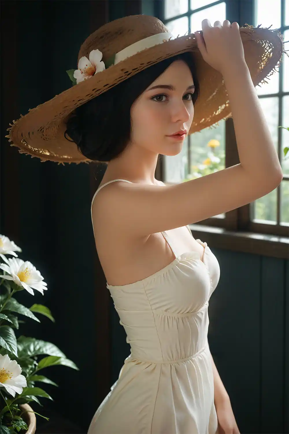 6YE | 158cm/5ft2 Medium Breast ROS Head Movable Jaw Sex Doll- Tinny