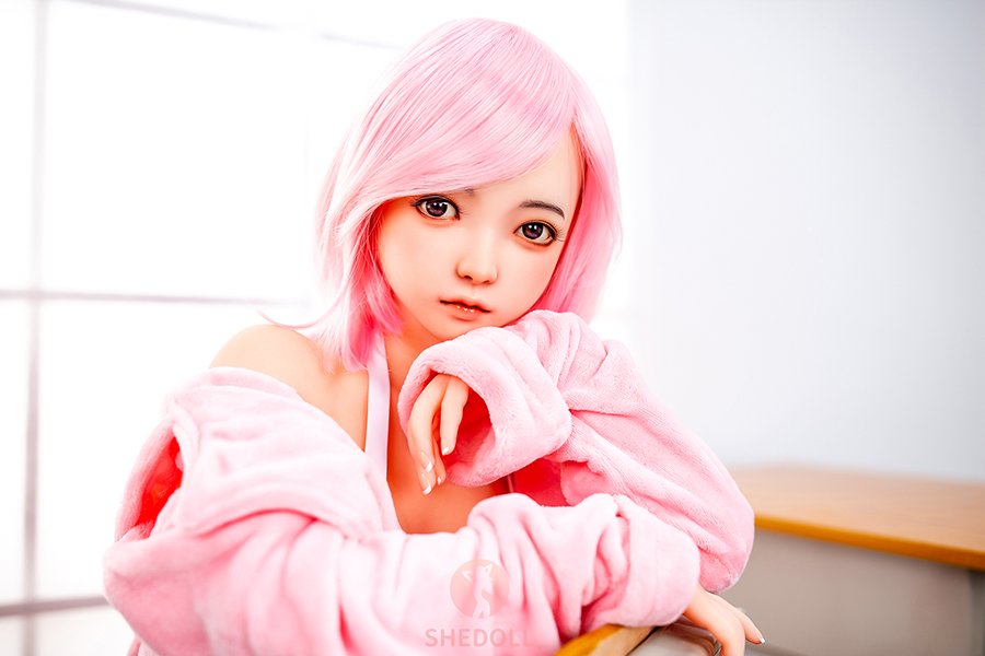Asian Lovely Silicone Head Sex Doll Sandy 148cm