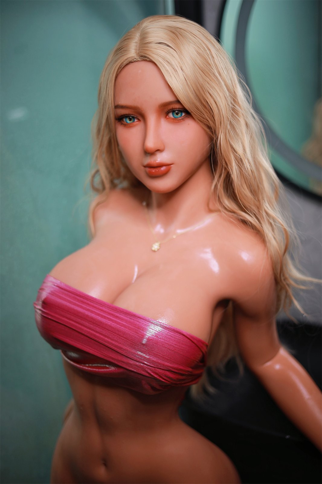 European Blonde Big Boobs Sex Doll Trista 162cm
