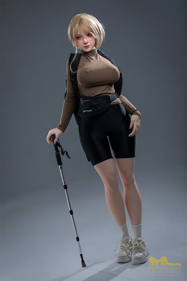 Irontech Doll Realistic Cute Full Silicone Sex Doll 165cm S32 Kitty