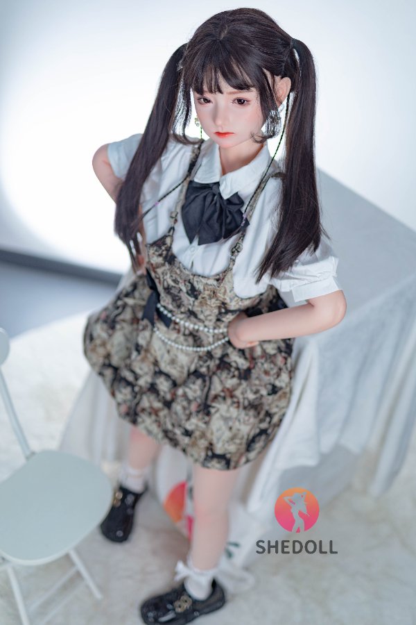 Cute Asian Silicone Head Sex Doll Freya 148cm