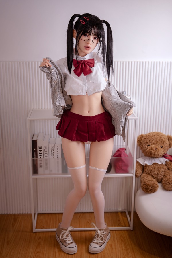 Orange in 148cm/4ft10 D-cup Silicone Sex Doll Bree (ROS Available) #712