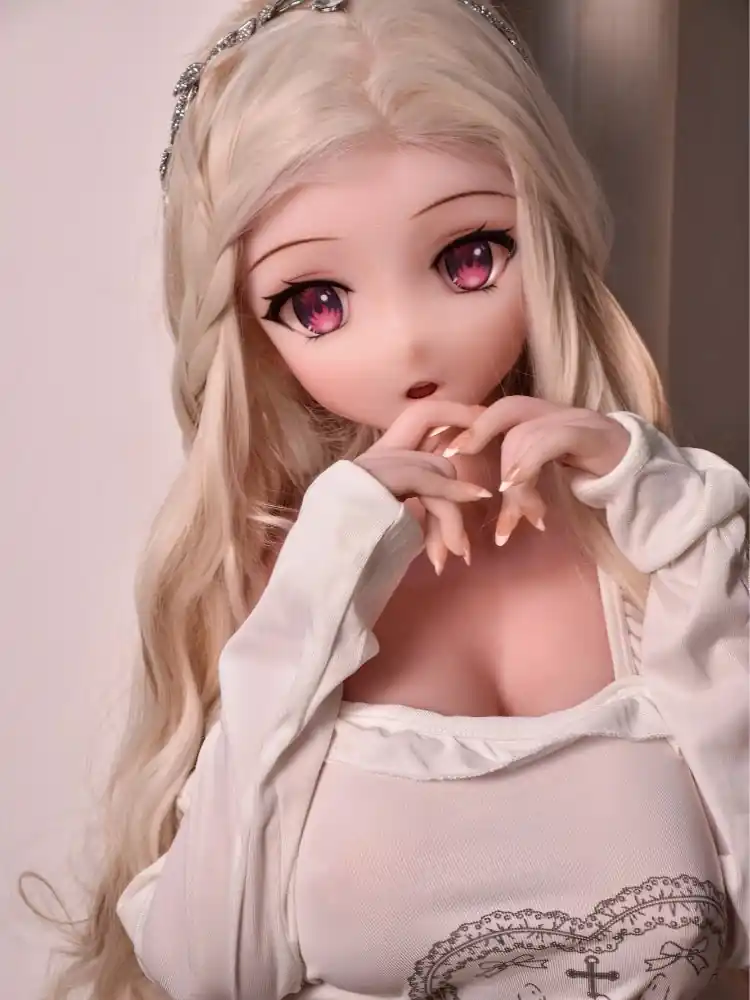 F5585-150cm/5ft-27.5kg Anime Japanese Silicone Sex Doll | Elsa Babe