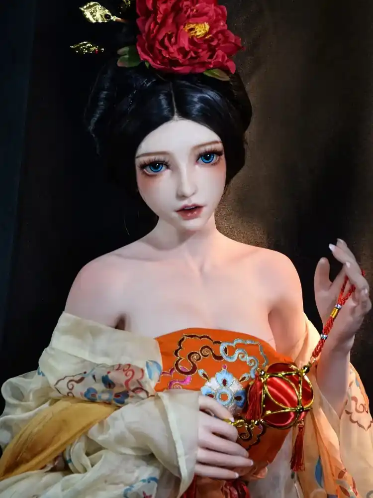 F534-Elsa Babe-150cm/ 5ft Full Silicone Asia Sexy Anime Sex Dolls