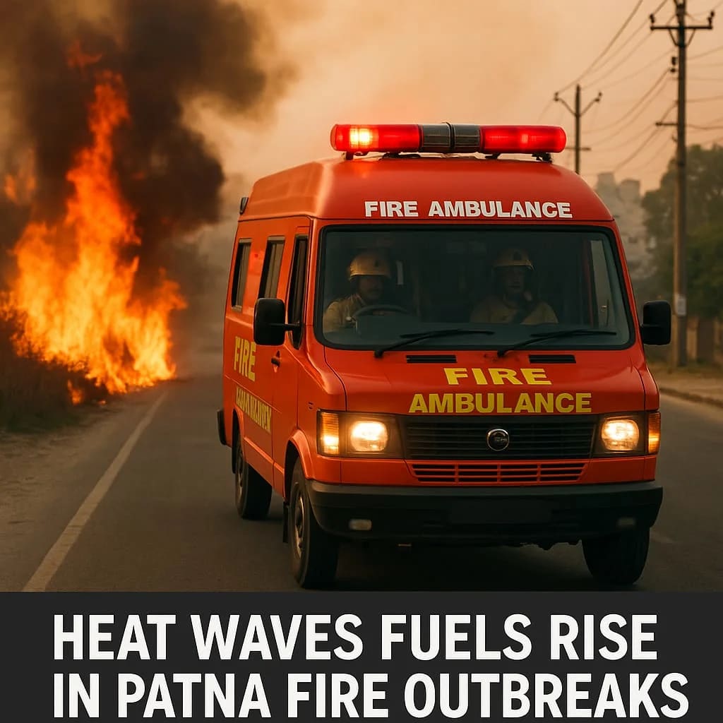 Heat Waves Fuels Rise in Patna Fire Outbreaks