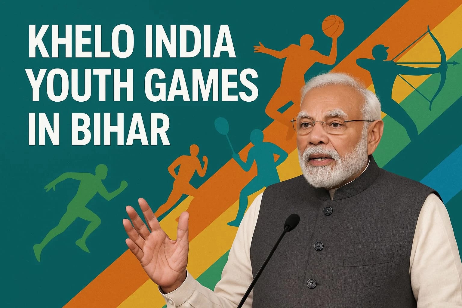 Bihar Breaks Records, Welcomes Nation at Khelo India Youth Games 2025