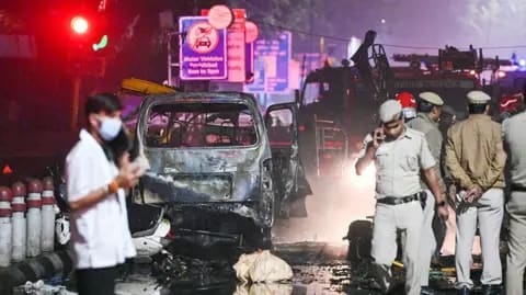 CCTV Captures Prime Suspect at Mewat Toll in Delhi Blast Investigation