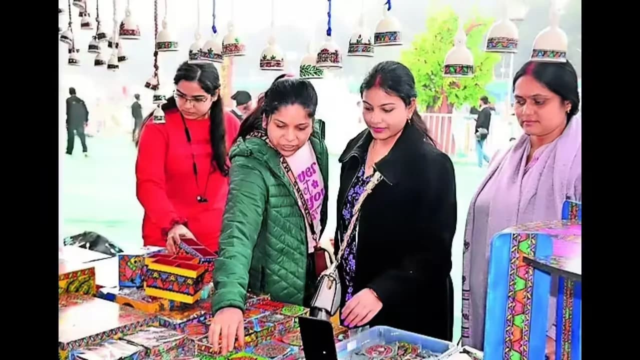 17-Day Bihar Saras Mela Begins in Patna, Celebrating Rural Craft and Women Entrepreneurs