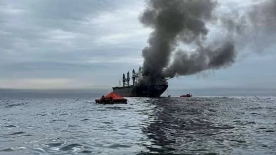 India Condemns Attack on Commercial Ship Near Strait of Hormuz