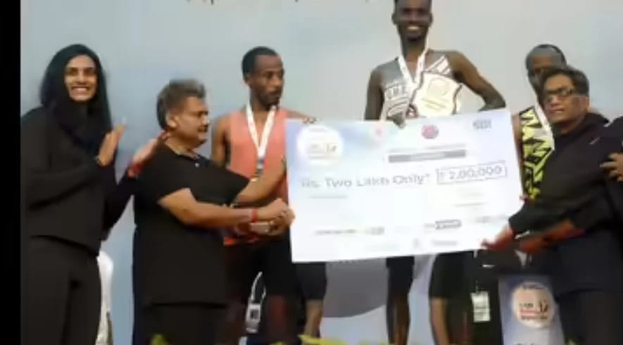10,000 Participate in Patna Marathon to Promote Anti-Drug Awareness