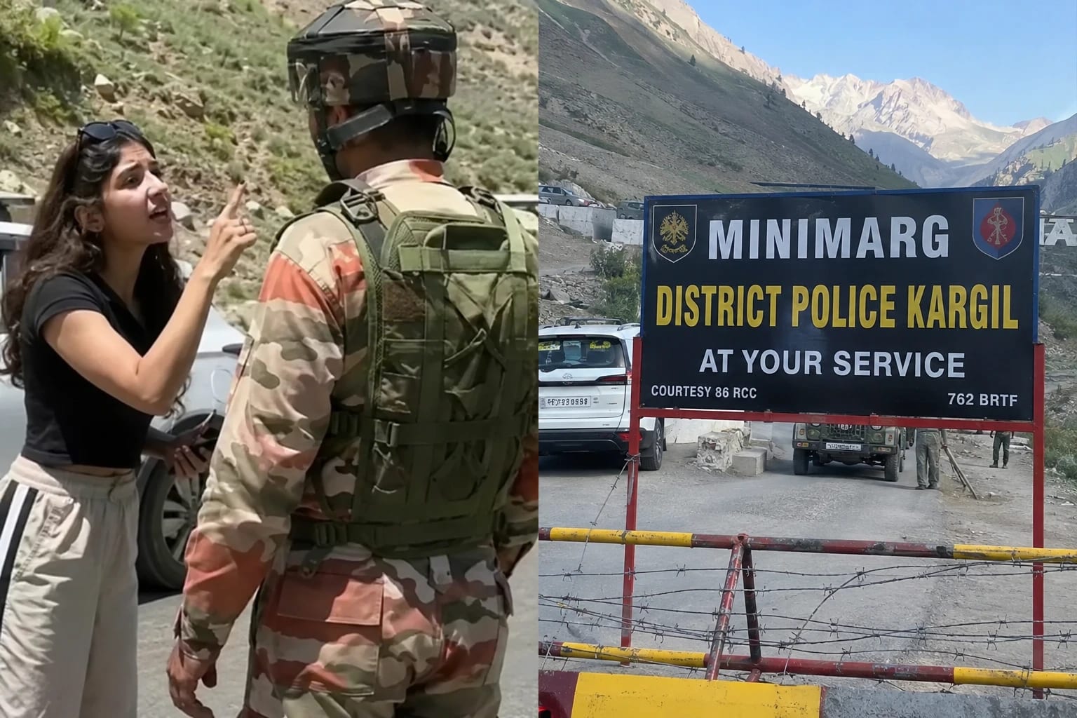 Ladakh Viral ‘Gen Z’ Girl Apologises to Indian Army After Heated Roadblock Video