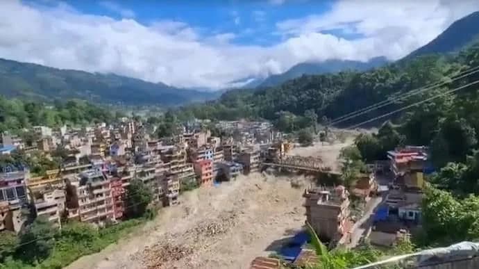 Nepal-Tibet Border Flash Floods Kill At Least Eight, Villages Swept Away
