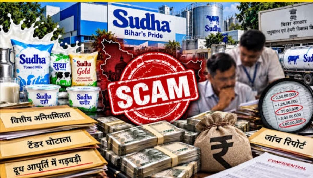100 cr scam in Sudha Dairy
