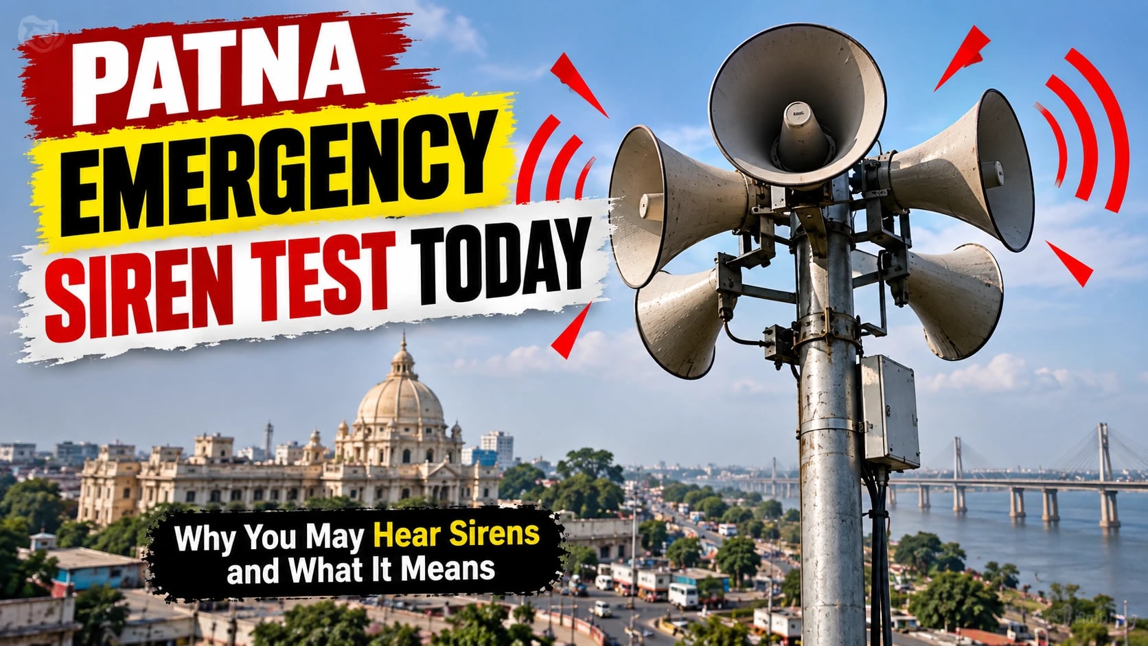 Patna Emergency Siren Test Today: Why You May Hear Sirens and What It Means