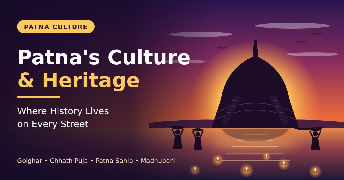 Patna’s Culture and Heritage: A City Where History Lives on Every Street