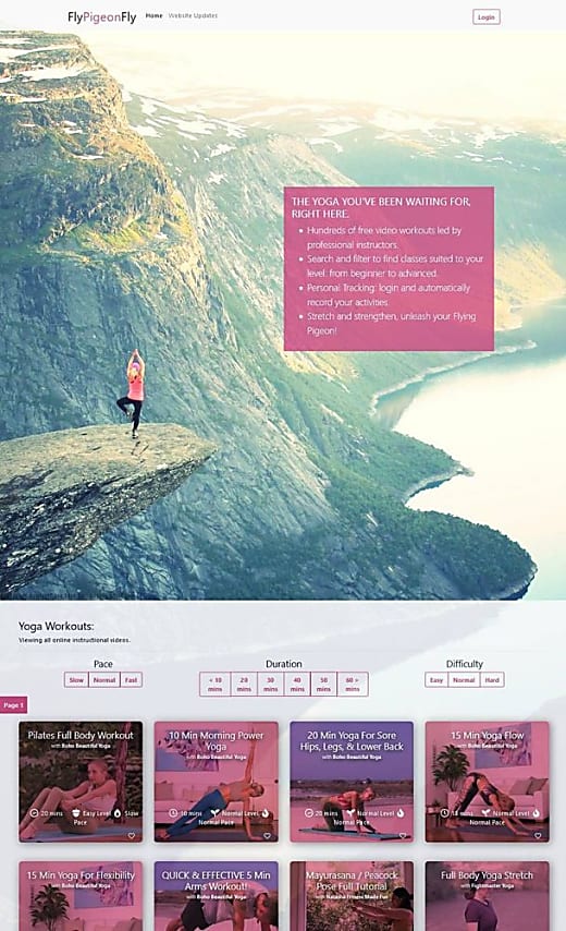 FlyPigeonFly Homepage