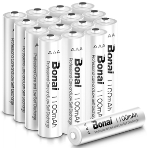 BONAI AAA Rechargeable Batteries (16 Pack)