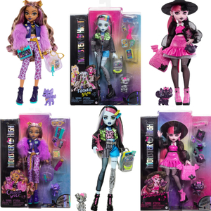 Monster High Character Doll with Pet and Accessories