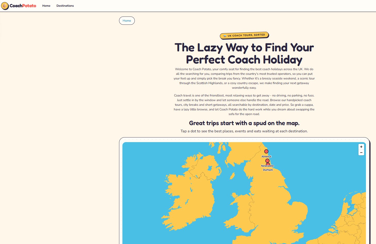 Coach Potato Homepage