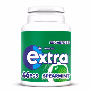 Wrigley's Extra Spearmint Sugar-Free Chewing Gum, 46 Pieces