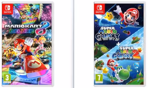 Mario Kart 8 & Super Mario Galaxy 1+2