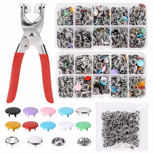 9.5mm Poppers Fasteners (1000 Pcs)