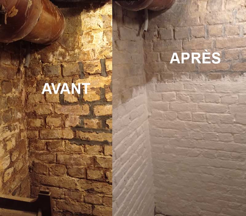 Traitement humidité cave