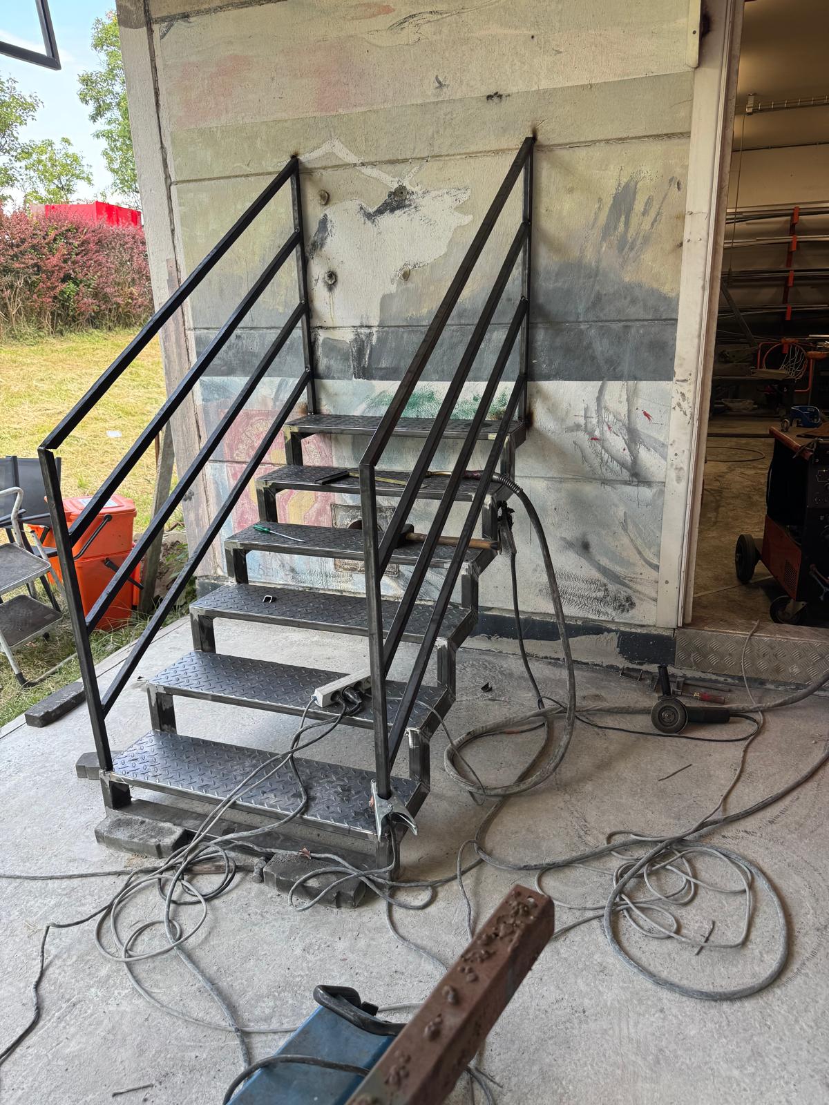 Garde corps balcon détail