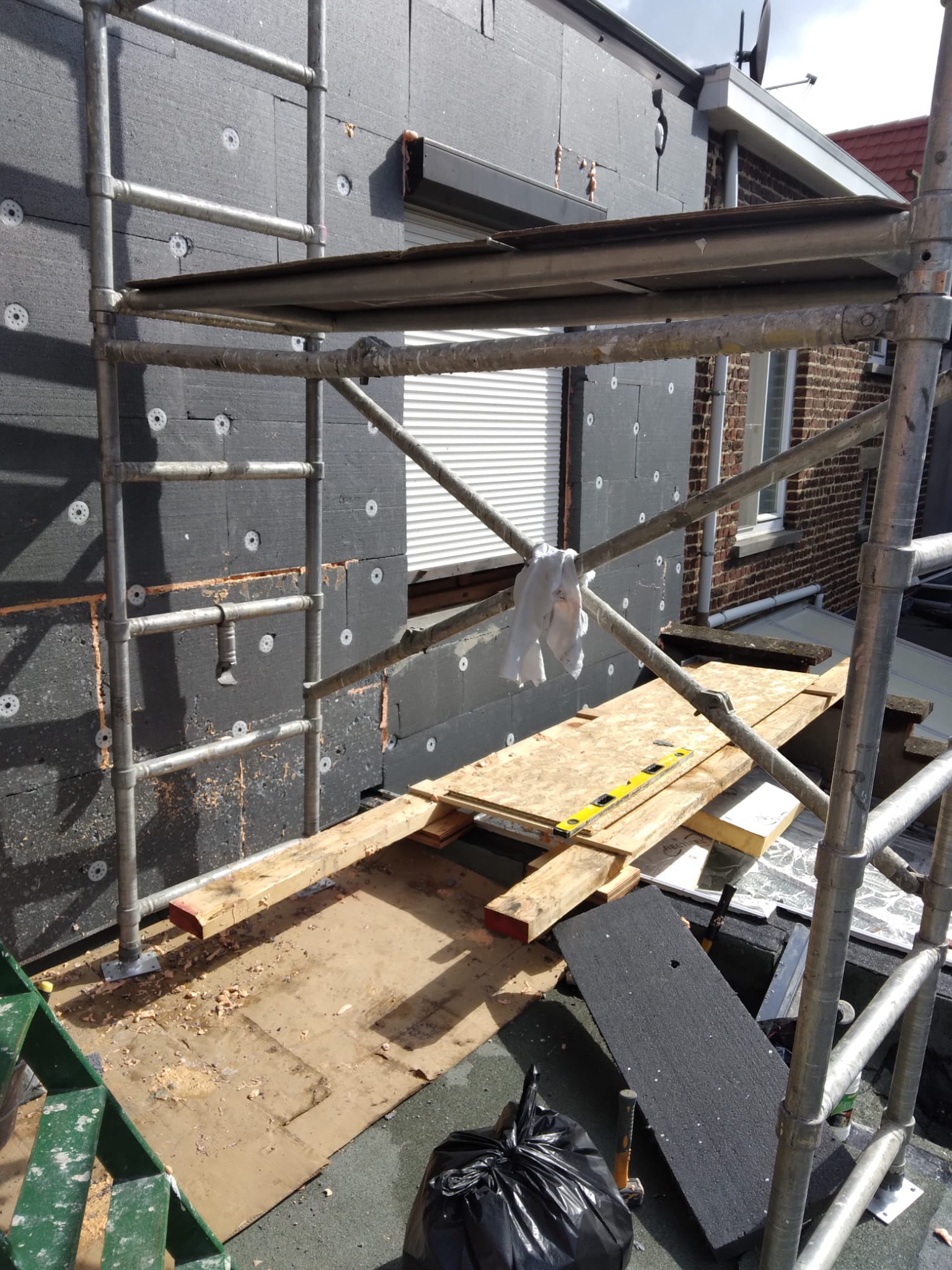 Pose ossature métal