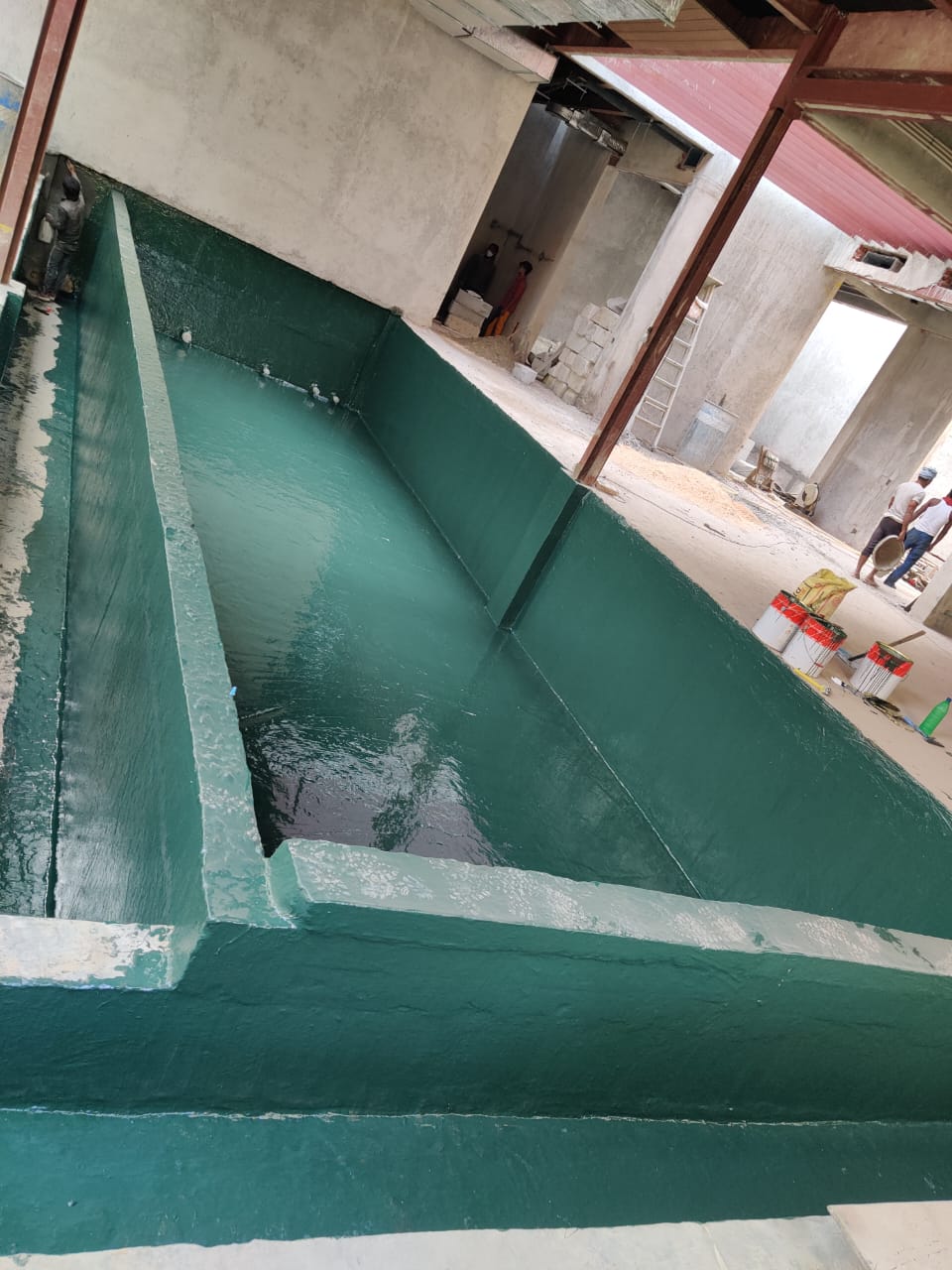 Heavy Duty Structural Sump Lining