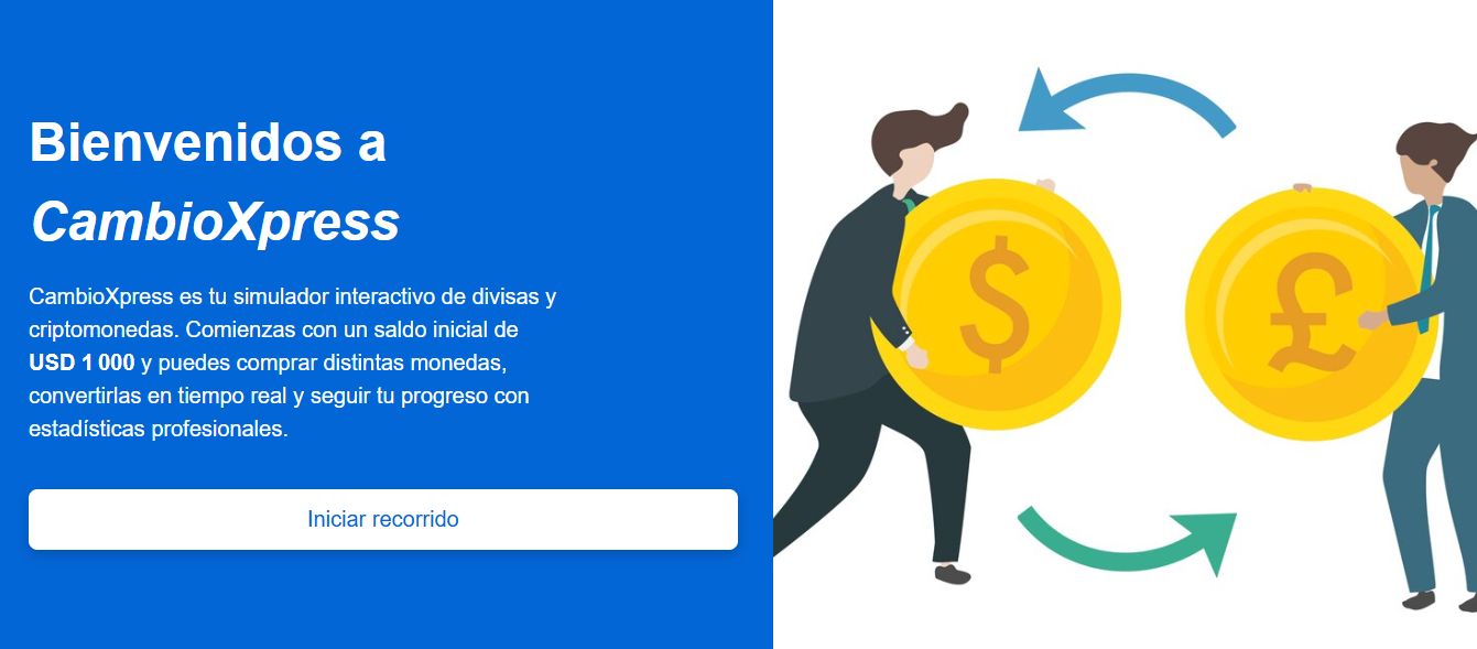 Cambios Express - Plataforma de Cambios de Divisas