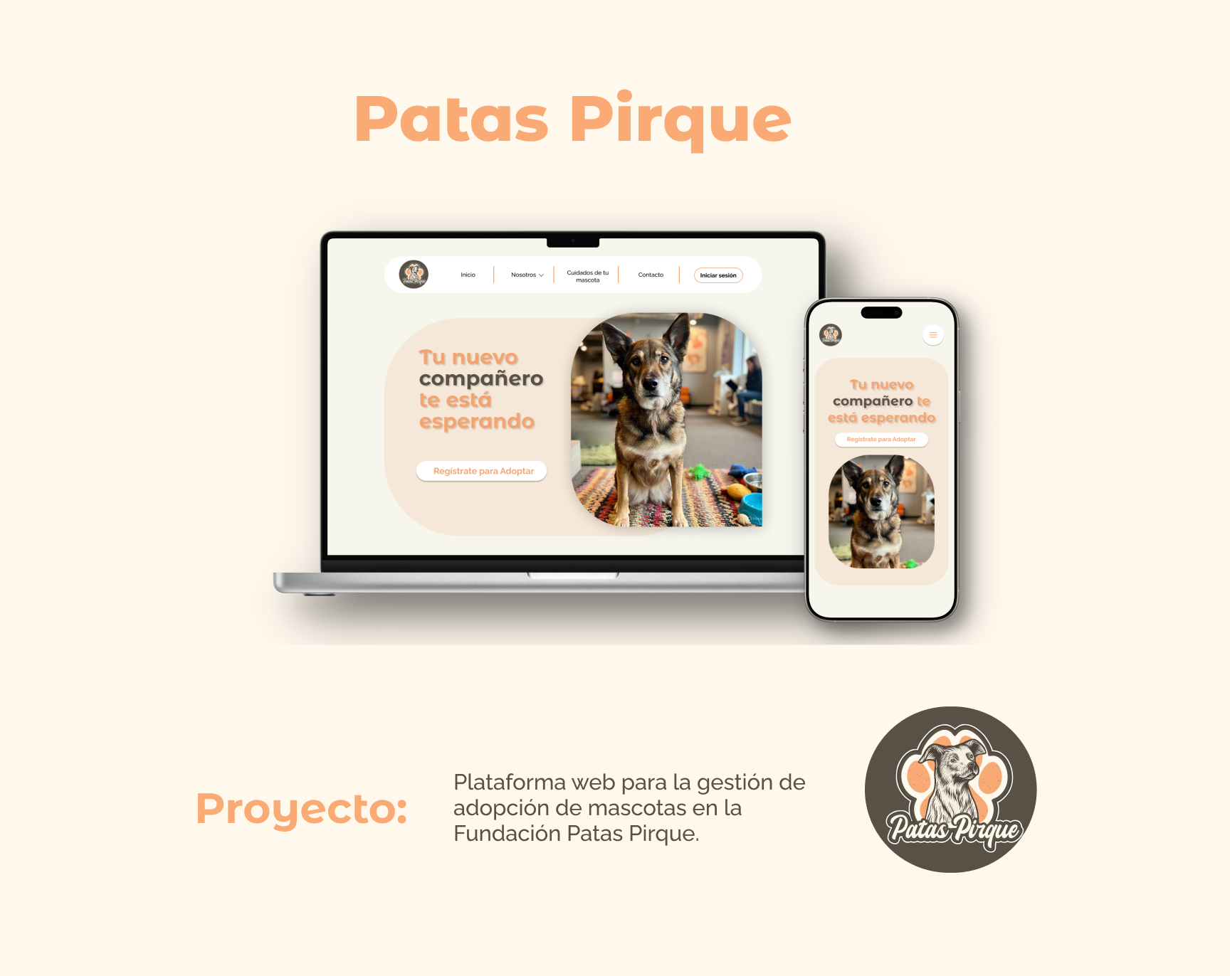 Patas Pirque - Plataforma de Gestión de Mascotas