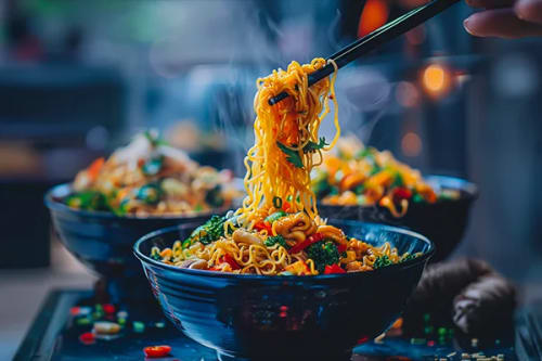 Indo-Chinese authentic catering cuisine