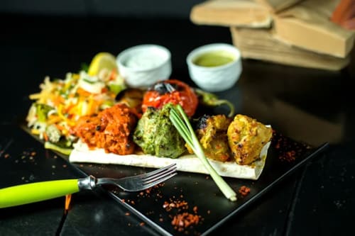 Starters authentic catering cuisine