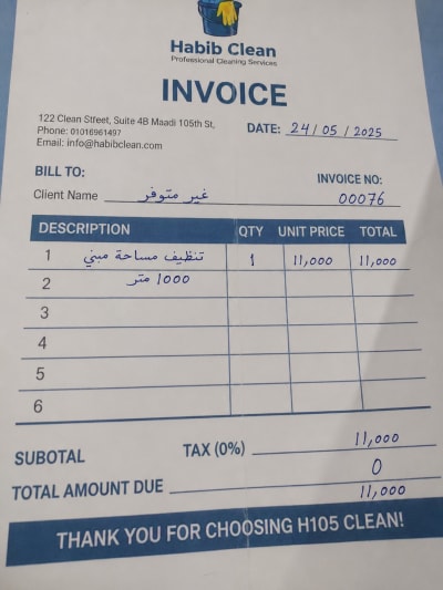 Elhabib Clean Permanent Verified Housekeeping Staff