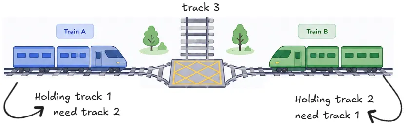 deadlocks-train-example