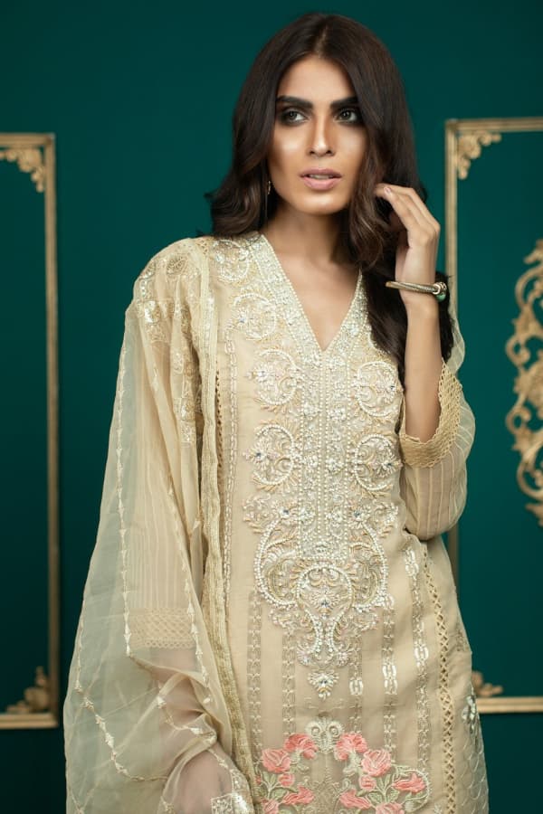 Alina X - Luxury Pakistani Party Wear with Hand Embroidery