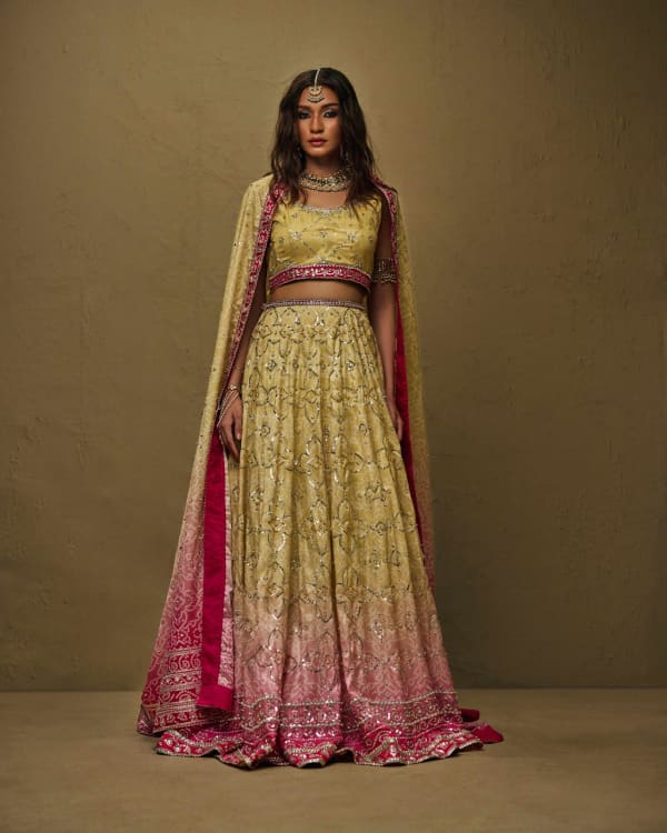 Chunri - Luxury Pakistani Formal Dress with Hand Embroidery