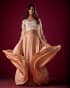 A-CA 024 Peach Dress - Luxury Pakistani Casual Dress - View 2