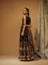 UB-027 -Black Frock - Luxury Pakistani Party Wear - View 2