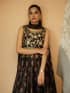 UB-027 -Black Frock - Luxury Pakistani Party Wear - View 5