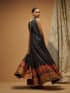 Teal Blue Fork - Luxury Pakistani Formal Dress - View 3