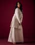W.C 05 - Short Coat & Palazzo Set - Luxury Pakistani Party Wear - View 2