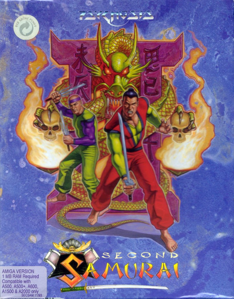 Capa do jogo Second Samurai para plataforma Amiga